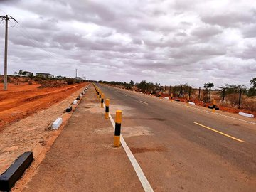 Stellar_Kamau's tweet image. A section of the 11.5 Km Mandera township roads constructed by KURA  #KenyaProjects