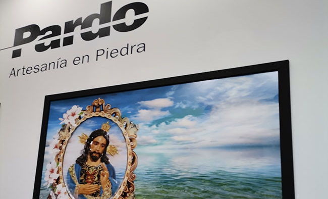 Funermostra's tweet photo. Mármoles Pardo, todo un referente en innovación a lo largo de su medio siglo de trayectoria en el mercado de la piedra natural, acudía una edición más a #Funermostra21 con algunos de sus últimos lanzamientos.
✍ Visto en @RFuneraria
https://t.co/yp445HVEDm https://t.co/wWgN0ZhExK