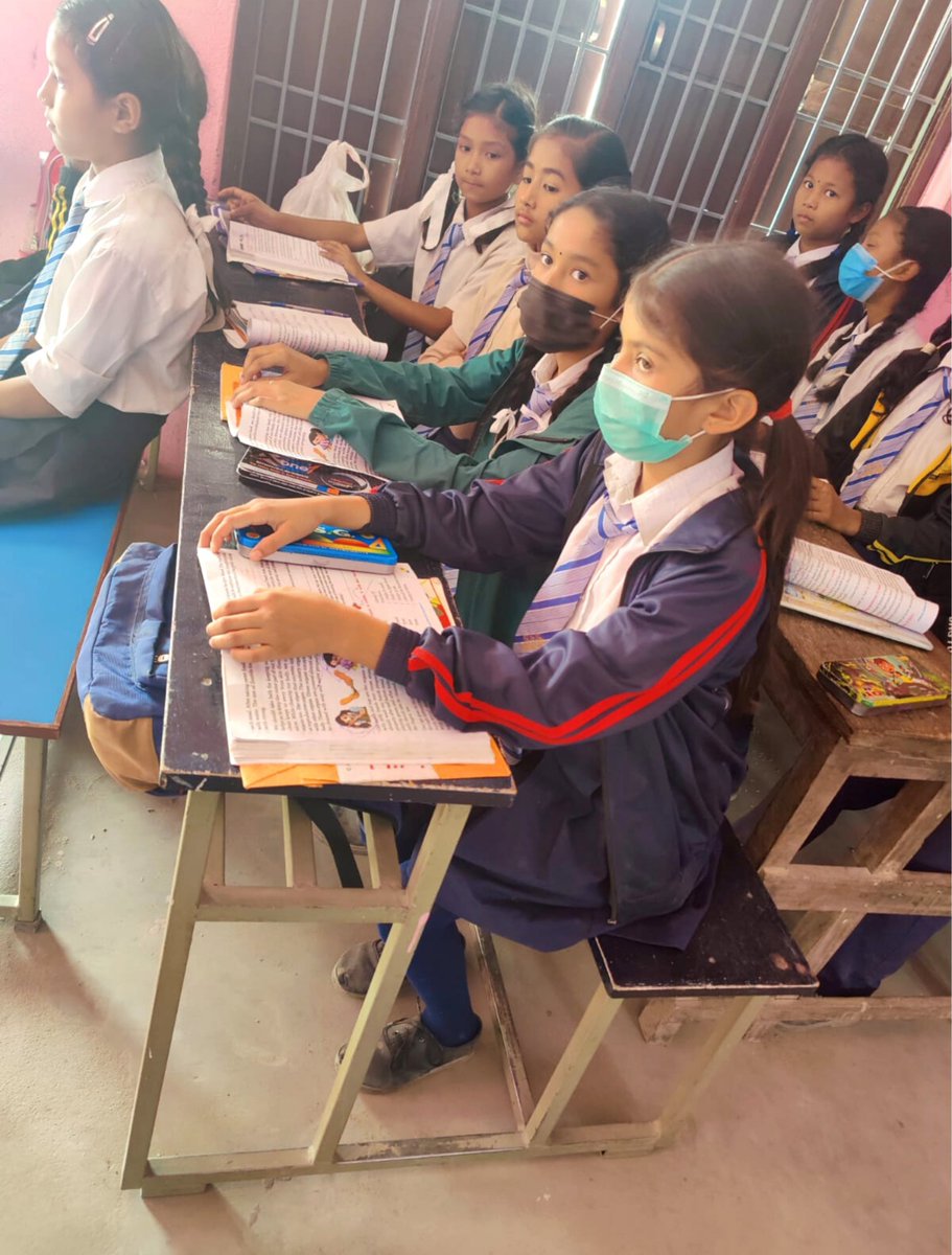 geosafety's tweet photo. GHI's Upama Ojha in the field, learning from school principals in southeastern Nepal. GHI is determining the feasibilty of using Earthquake Desks to increase safety of Nepal's schoolchildren.
@NSETNepal1 @Upama__Ojha @sabharim #GHIinAction #adaptiveaction https://t.co/nNJsL5MQXL