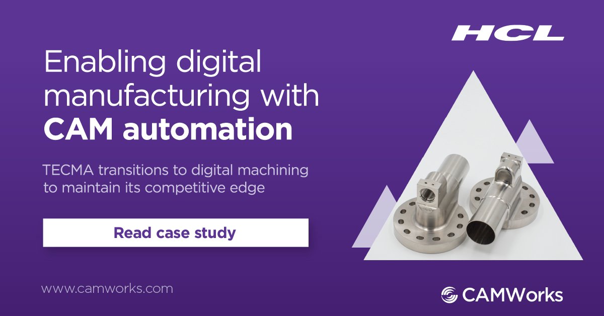 CAMWorks's tweet image. Learn how #CAMAutomation and library revitalize precision manufacturer and helps in transitioning to digital machining to maintain its competitive edge. Read the full story here: bit.ly/3IutCjp