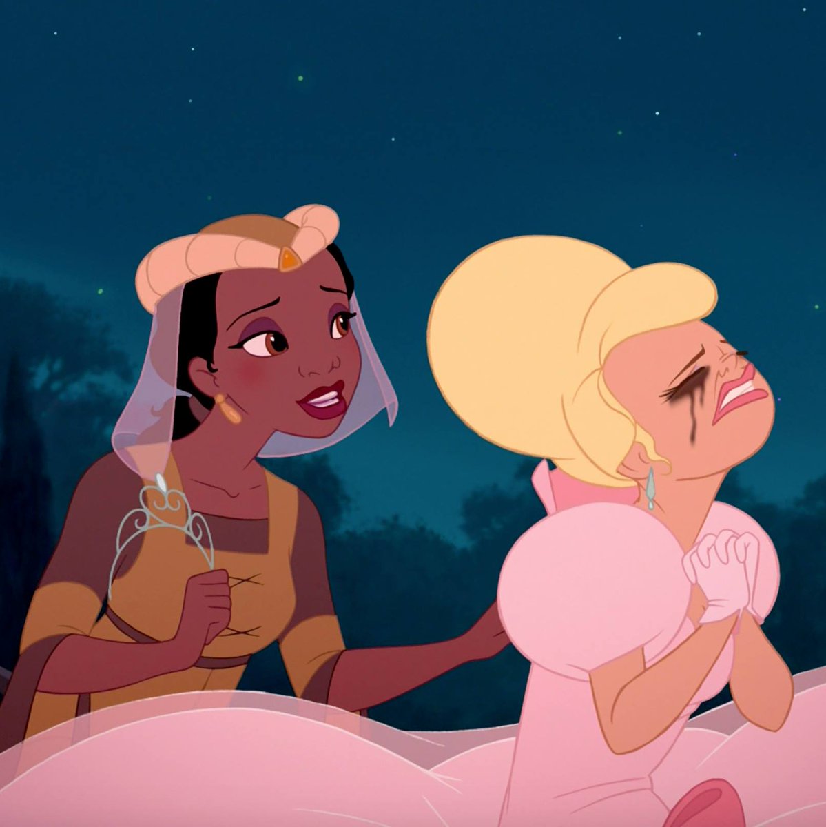 DisneySpain's tweet photo. Hoy hace 12 años que Tiana consiguió su sueño.  ✨

¿Cuál es tu escena favorita? https://t.co/BIZIzgXMXK