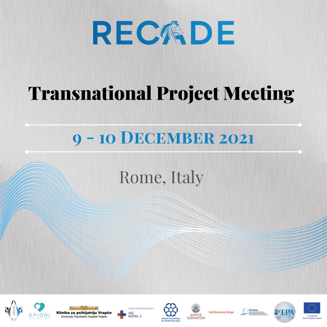 epioni_ngo's tweet photo. #RECADE partners from Greece 🇬🇷, Croatia 🇭🇷, and Denmark 🇩🇰 in Rome, Italy 🇮🇹 to discuss the implementation of #Erasmus+ project RECADE.
🌐 nformation: https://t.co/9xnhP616K8
@CaroppoEmanuele @kresimirr @MacMunter
@Euro_Psychiatry @KomSundDK @epsep_amke @IKY_Erasmusplus https://t.co/q9Wyo5w7Xa