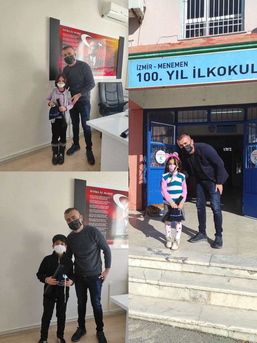 100Menemen's tweet photo. İzmir İl Milli Eğitim Müdürlüğü "Geleceğin Yazarları Projesinde" Tavşan ile Tilki fablında 2. 3. 4. Sınıf öğrencilerimizin 1. lerine Okul Müdürümüz Sadullah Çelik tarafından santranç hediye edildi. @izmir_ilmem @MucahitYentur @MenemenMEM @muharembayindir  @sadullah_celikk https://t.co/m0gI3FW0dL