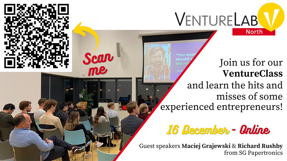Founded in Groningen (@foundedingro) on Twitter photo For the next VentureClass, <a href="/MGrajek06/">Maciej Grajewski</a> and <a href="/RichardRushby/">Richard Rushby</a> of @SGPapertronics will be the speakers to share their experiences!
Do not miss out! Sign up
See you there!
Sign up: buff.ly/3dBfQgQ For the next VentureClass, <a href="/MGrajek06/">Maciej Grajewski</a> and <a href="/RichardRushby/">Richard Rushby</a> of @SGPapertronics will be the speakers to share their experiences!
Do not miss out! Sign up
See you there!
Sign up: buff.ly/3dBfQgQ