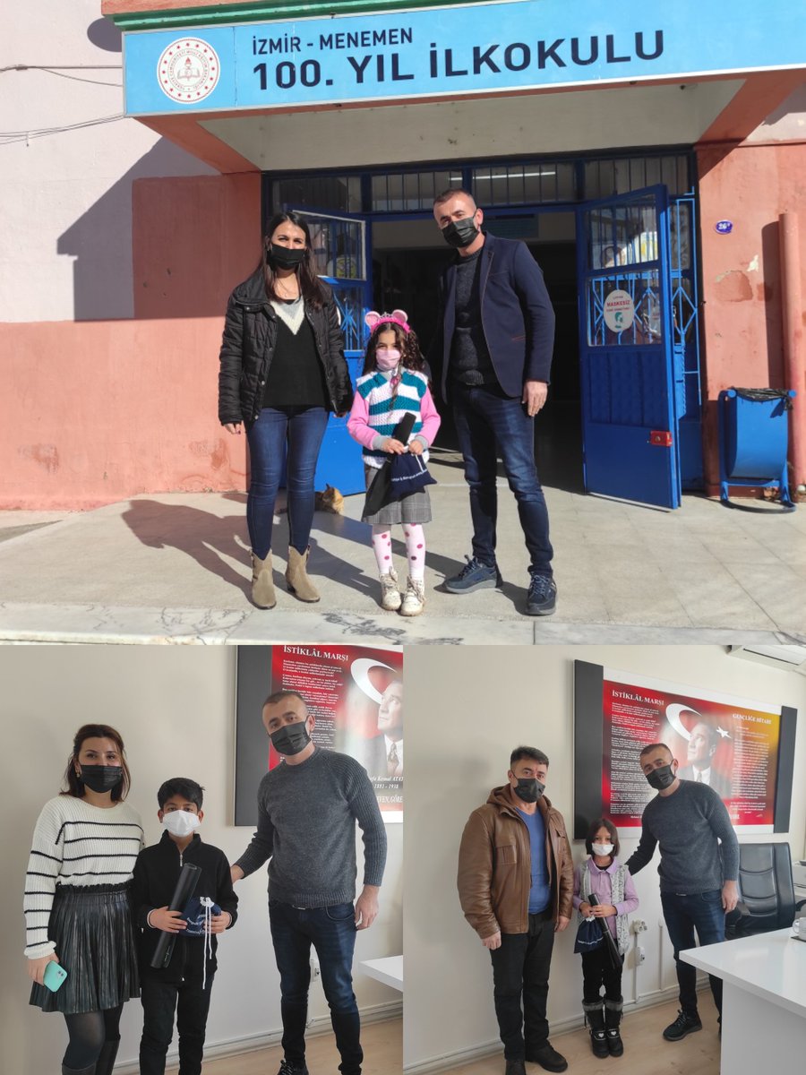 100Menemen's tweet photo. İzmir İl Milli Eğitim Müdürlüğü "Geleceğin Yazarları Projesinde" Tavşan ile Tilki fablında 2. 3. 4. Sınıf öğrencilerimizin 1. lerine Okul Müdürümüz Sadullah Çelik tarafından santranç hediye edildi. @izmir_ilmem @MucahitYentur @MenemenMEM @muharembayindir  @sadullah_celikk https://t.co/m0gI3FW0dL