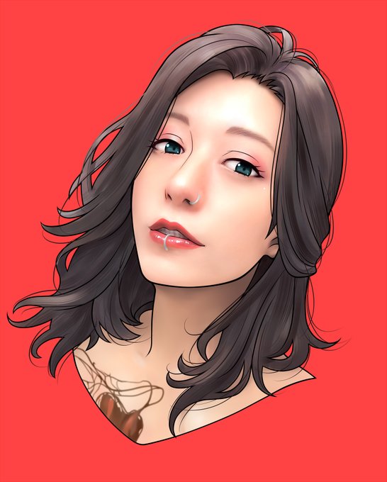 描き甲斐のある顔面 https://t.co/UIhLlNUQjq 