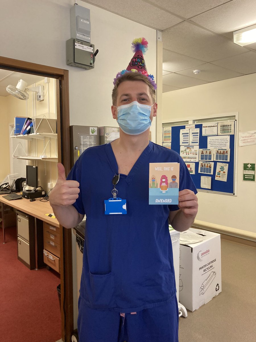 HHFT Therapies (@hhft_therapies) on Twitter photo Happy Birthday James! Your turn to wear the Acute Team birthday hat! <a href="/HHFT_Therapies/">HHFT Therapies</a> #hhft #hhfttherapies #RHCHtherapies Happy Birthday James! Your turn to wear the Acute Team birthday hat! <a href="/HHFT_Therapies/">HHFT Therapies</a> #hhft #hhfttherapies #RHCHtherapies