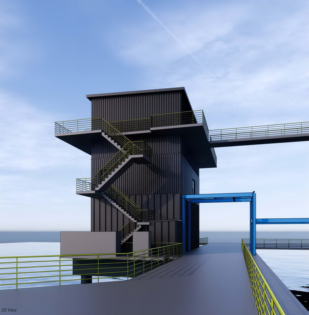 IKMConsulting's tweet image. IKM has completed a scheme level design for a safety critical occupied building on a LNG jetty.  Our team are currently undertaking the detailed design of the structure. The building will be fire and blast resistant and provide shelter-in-place protection  #blastengineering #obra