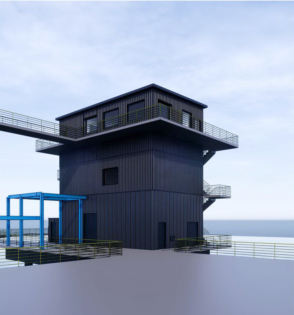 IKMConsulting's tweet image. IKM has completed a scheme level design for a safety critical occupied building on a LNG jetty.  Our team are currently undertaking the detailed design of the structure. The building will be fire and blast resistant and provide shelter-in-place protection  #blastengineering #obra