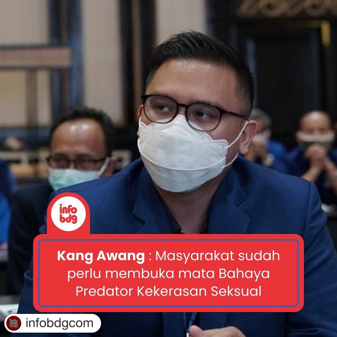 #Repost <a href="/infobdgcom/">Berita Bandung</a> 
・・・
Kang Awang : Masyarakat Sudah Perlu Membuka Mata Bahaya Predator Kekerasan Seksual