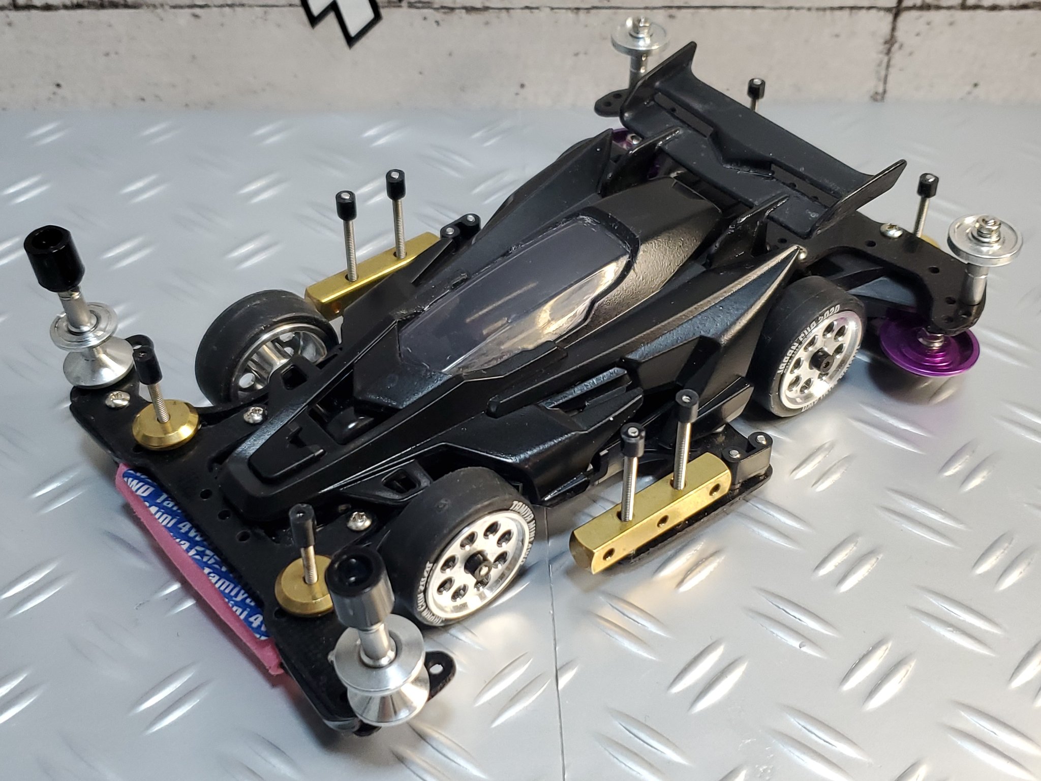 ミニ四駆　完成品　デクロス　Matt Black Special タミヤ ミニ四駆特別企画 1/32 DCR-02 (デクロス-02) クリヤー