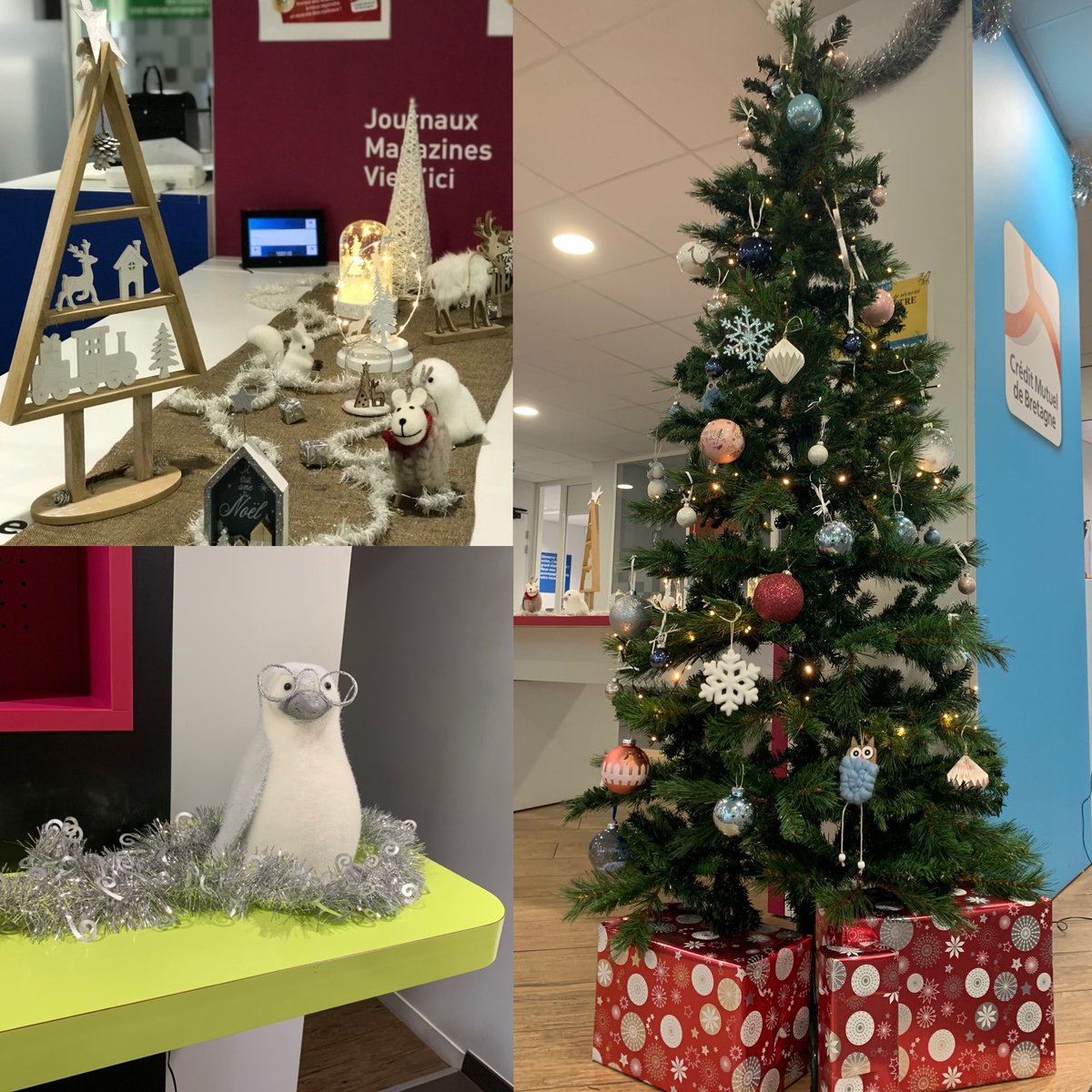 Toute l équipe de Cesson-Sevigné vous souhaitent de joyeuses fêtes de fin d année. Des petites surprises vous attendent 🎅🎄<a href="/CMB_DD35/">Crédit_Mutuel_DD35</a> <a href="/WeAreArkea/">WAA|Actus</a> <a href="/LacoteThomas/">Thom🅰️s L🅰️cote</a> <a href="/RollandJeremie/">jeremie.rolland</a>