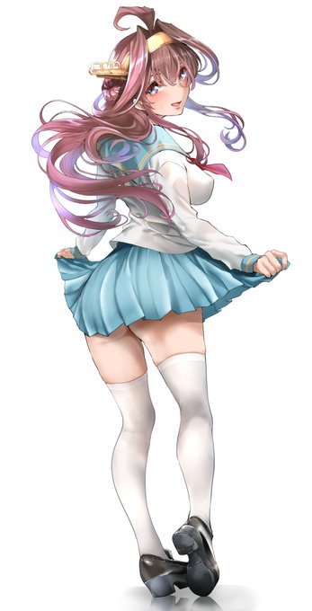 金剛「提督～!
   ピチピチの女子高生デース(死語)!」
#艦これ 