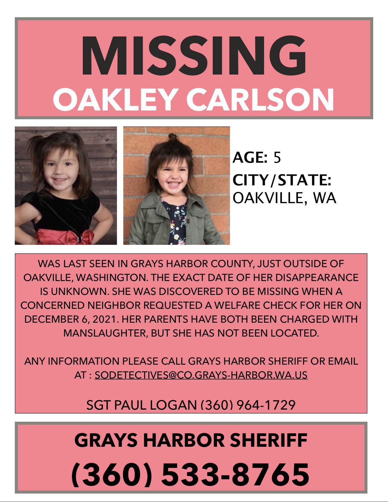 Oakley Rae'S Missing Posts: The Internet Is Searching - 7zy7fgm