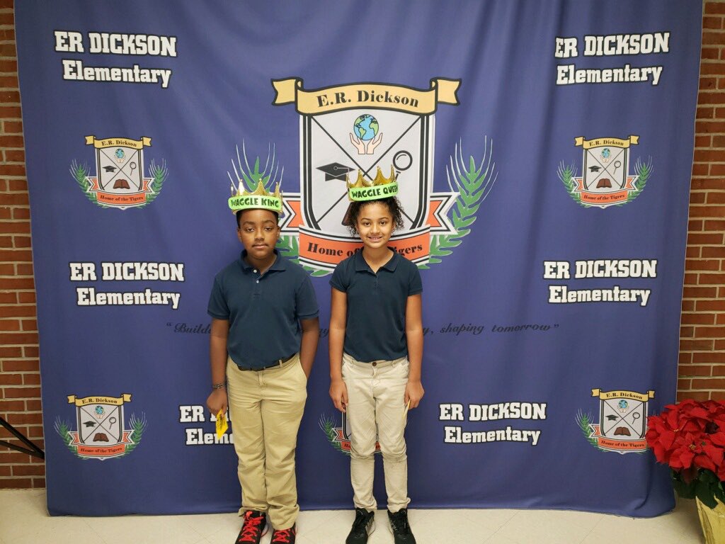 A Crowning Moment in Math! Congratulations to our new Waggle King and Waggle Queen! <a href="/HMHCo/">HMH Education</a> @MrsFloydERD <a href="/DicksonTigers/">E.R. Dickson Tigers</a> <a href="/MobilePublicSch/">MobilePublicSchools</a>