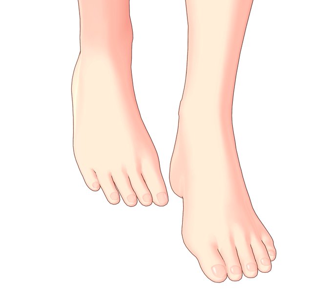 多分だけど元の足爪クソデカい?
ちっちゃくした 