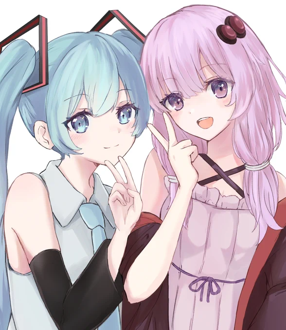 #いいミクの日 #いいミクの日2021 ミクゆかでツーショット 