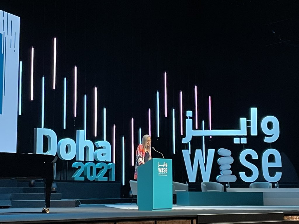 Live now at <a href="/WISE_Tweets/">WISE</a> - 2021 WISE Prize Laureate <a href="/wendykopp/">Wendy Kopp</a> sharing what she believes it will take to remake the world - <a href="/TeachForAll/">Teach For All</a>