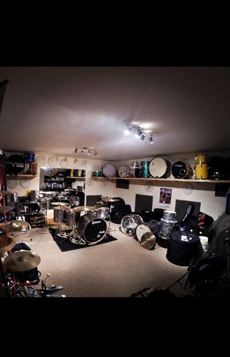 Home studio 🥁 🙌