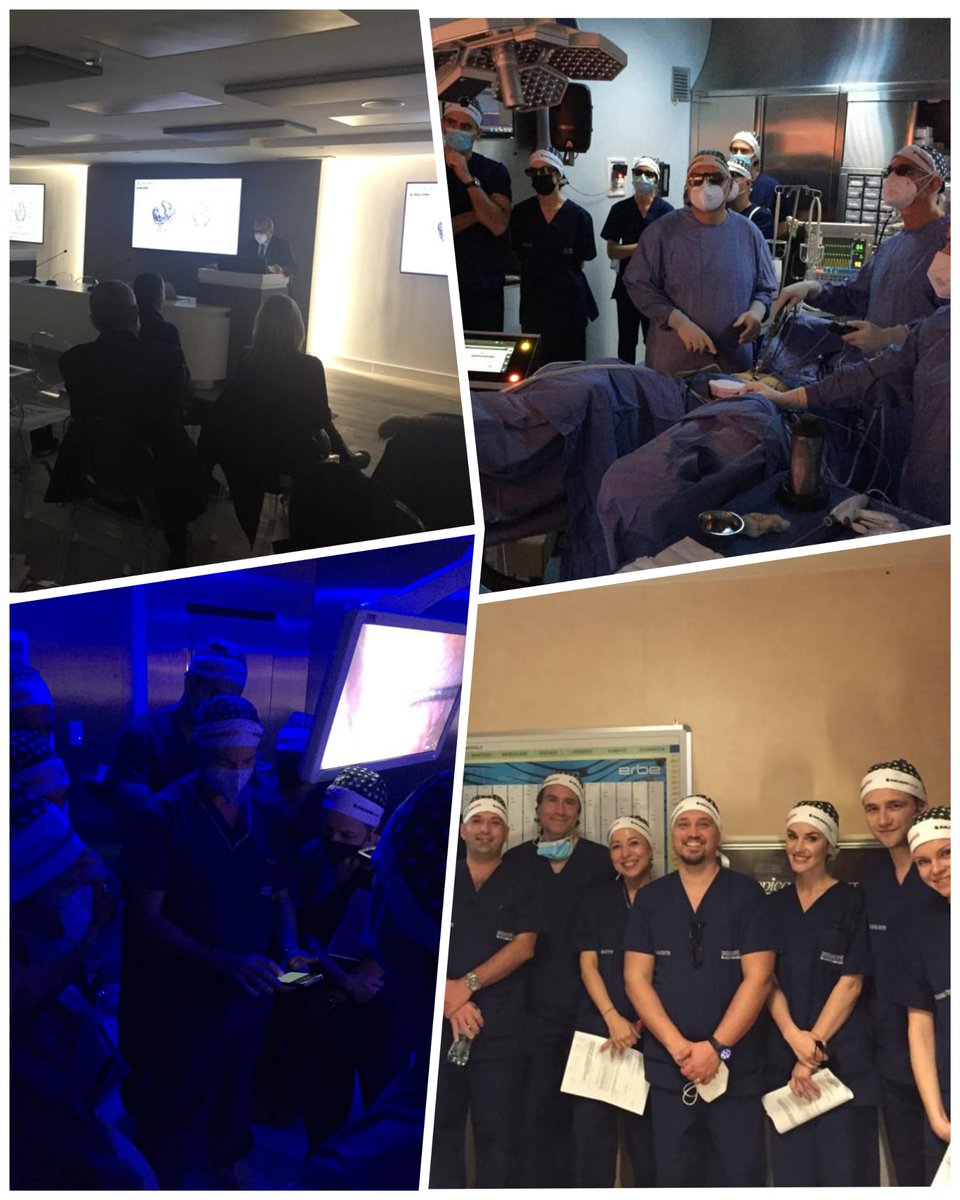 biolitec's tweet photo. International Laser #Gynecology workshop at the Malzoni Centre in Avellino. Three #laparoscopic #laserprocedures and two #hysteroscopic #laserprocedures with LEONARDO DUAL laser, ELLA Click fiber and Myofiber CA. Sincere thanks go to Prof Malzoni and his valuable team! #biolitec https://t.co/diCfSBawLx