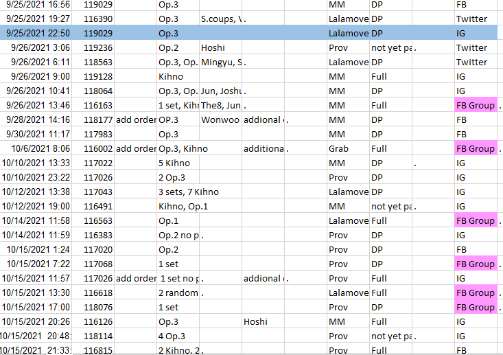 17caratfactory's tweet photo. #1plus1CF_updates
Seventeen Attacca Direct shipping and Shopee orders list.
Posting next from Music stores and Carat version.
Pooling list excel file posted on FB Group: https://t.co/4iC1dH3Byf https://t.co/nkJXAZvEyC