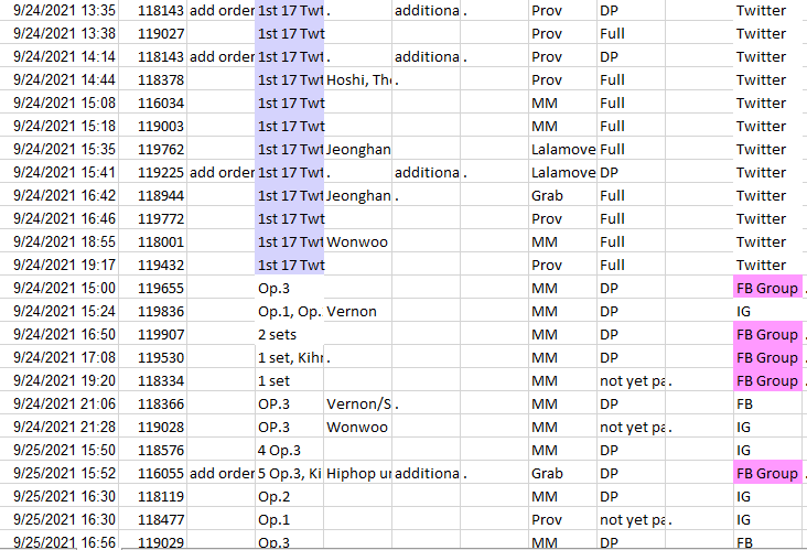 17caratfactory's tweet photo. #1plus1CF_updates
Seventeen Attacca Direct shipping and Shopee orders list.
Posting next from Music stores and Carat version.
Pooling list excel file posted on FB Group: https://t.co/4iC1dH3Byf https://t.co/nkJXAZvEyC