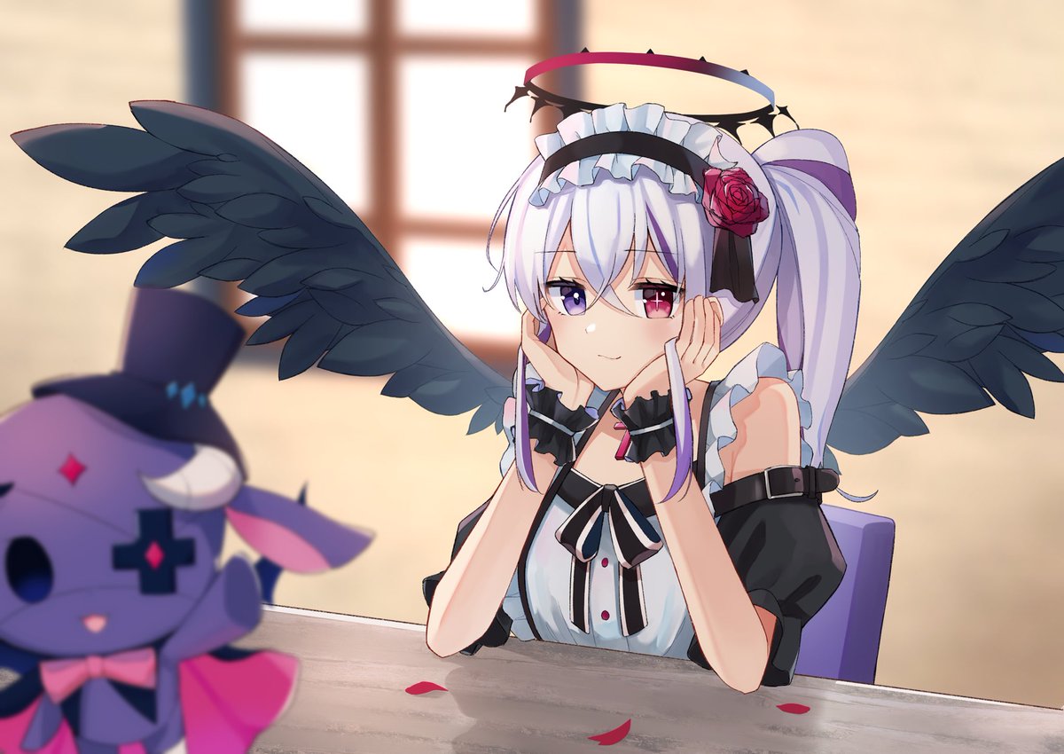 cuteな堕天使さん🥀
 #ぴてあーと 