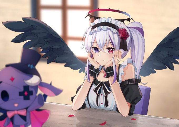 cuteな堕天使さん🥀
 #ぴてあーと 