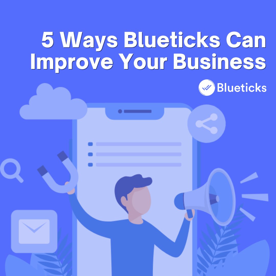 blueticksapp's tweet image. Discover 5 ways how Blueticks can IMPROVE your business by clicking here: instagram.com/blueticks_exte…

Download Blueticks.co and start using these features for your business! 

#Blueticks #ImproveYourBusiness #AutomatedMessage  #WhatsappBroadcast #ScheduleWhatsappMessage