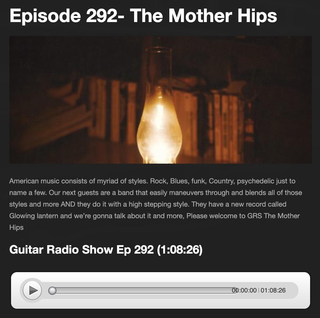 motherhips's tweet photo. Check out this interview Greg and Tim did for Guitar Radio Show while they were in Austin last month
https://t.co/AsmNSmRhzy
@guitarradioshow
#Motherhips #GuitarRadioShow #GregLoiacono #TimBluhm #AustinTX #GuitarRadio https://t.co/0L491tusb6