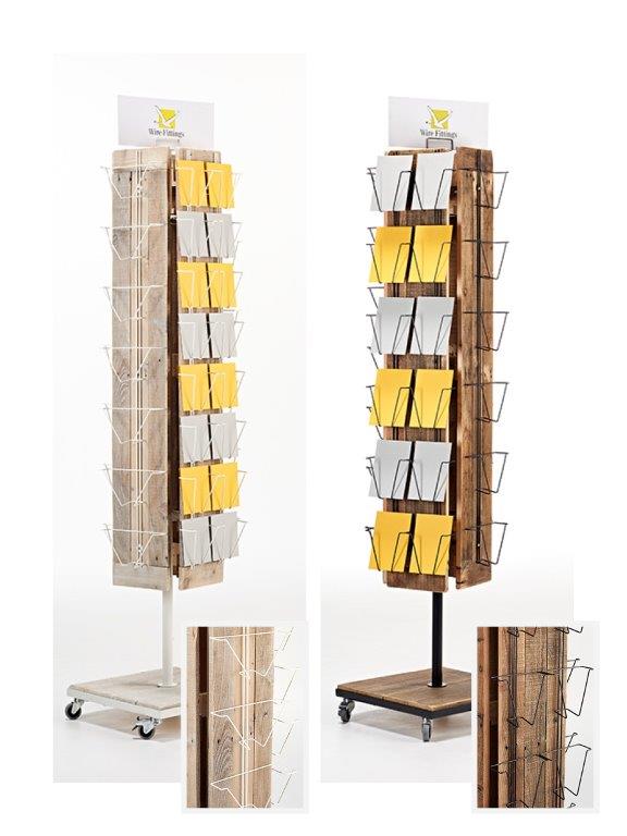 #wooden floor #display - something different!  ow.ly/uxuz50H5rPX #greetingcards #retail