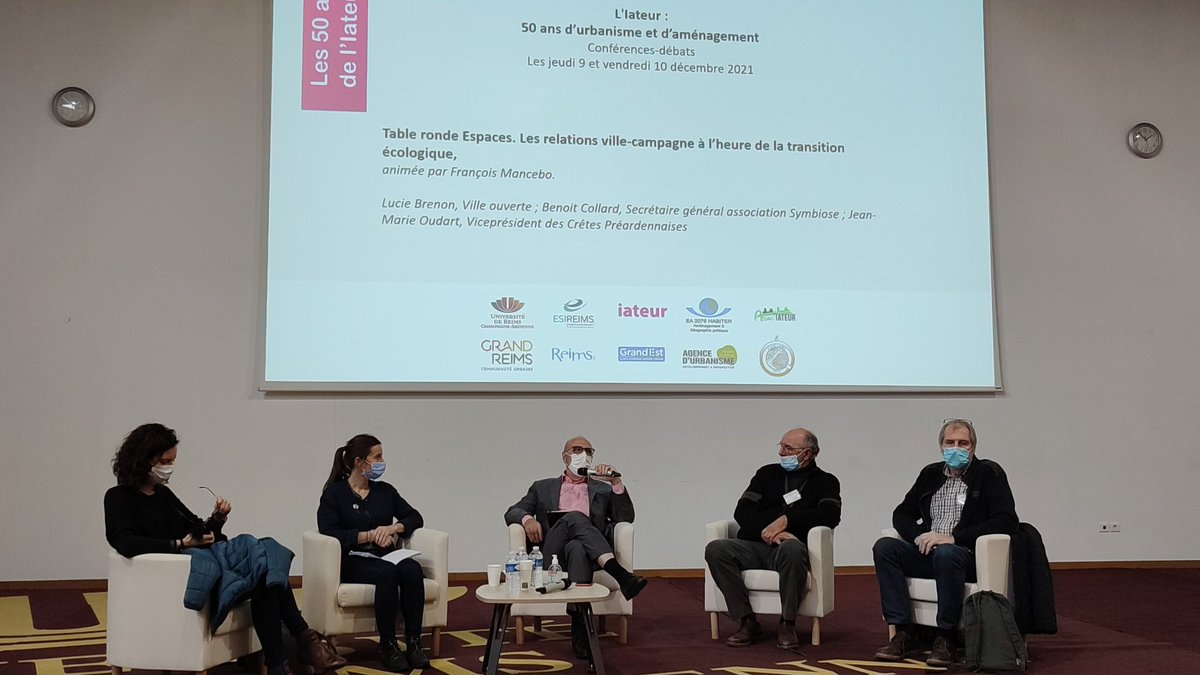 urbareims's tweet photo. Reprise de la journée d'études. Les relations ville-campagne à l'heure de la transition écologique. A suivre aussi à distance sur youtube :  https://t.co/YtRydiEy8q https://t.co/UlsCovoraJ