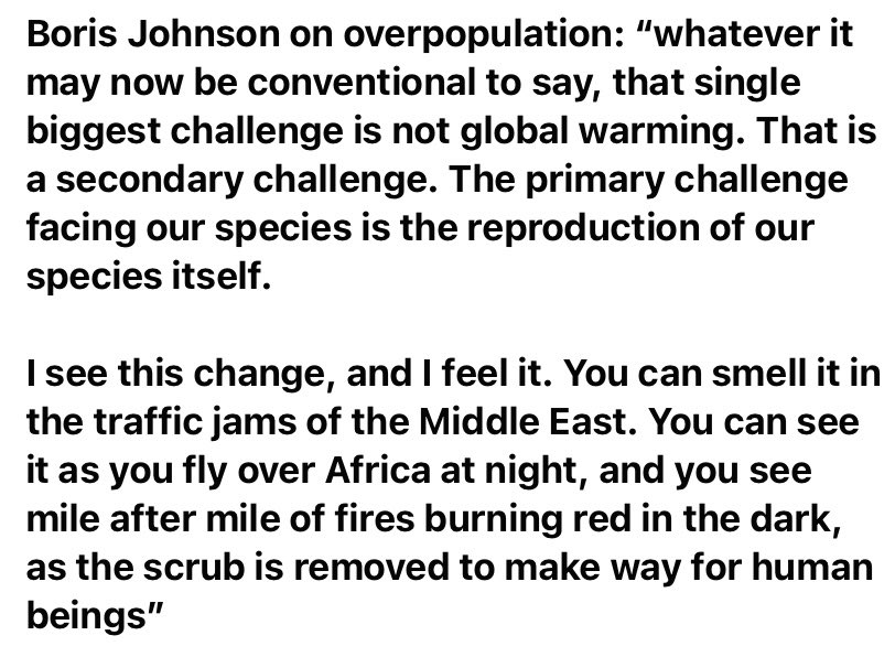 By Boris Johnson who has just been delivered of his 7th child…..