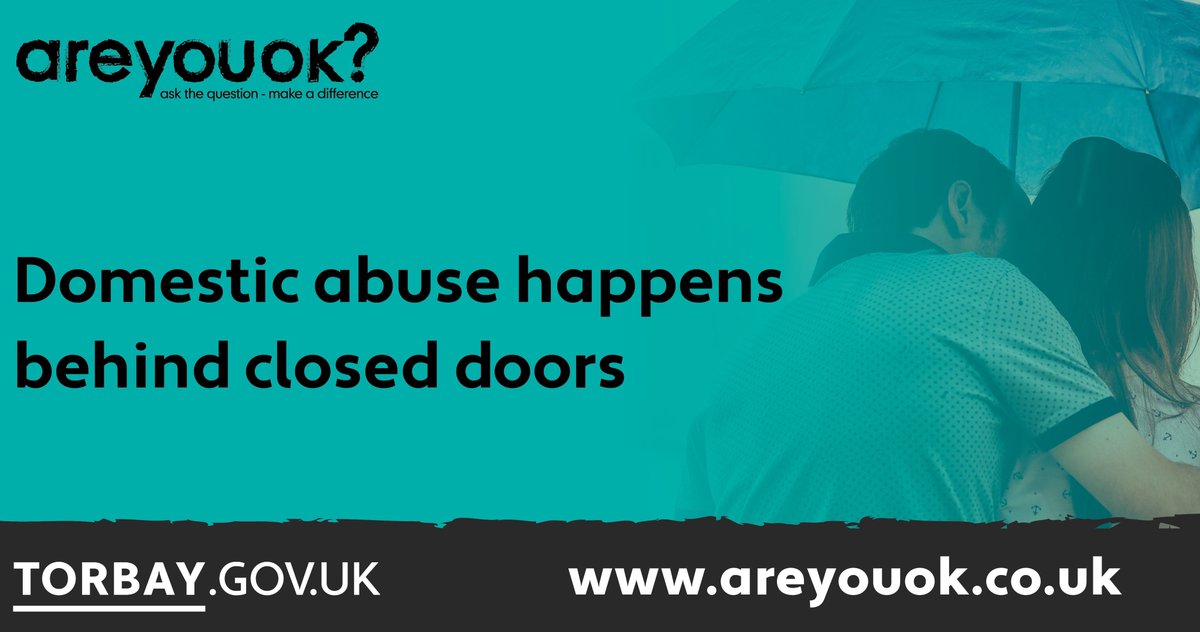 Domestic abuse and sexual violence doesn’t stop in later life. Someone might have been living with it for decades. Age UK Torbay are part of the Standing Tall partnership in Torbay; are trained in spotting the signs &amp; can signpost to help  orlo.uk/tdSZe  #16DaysOfAction