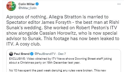 foxblog3's tweet photo. 64. Pestons job would then be to talk down Johnson for ITV and further add to the pressure on Johnson... that is how I understand the theory to be. Any clarifications or subplots for me ? #SunakCoup #Johnson #AllegraStratton #JamesForsyth #CassianHorowitz https://t.co/kOCDKLH1x1