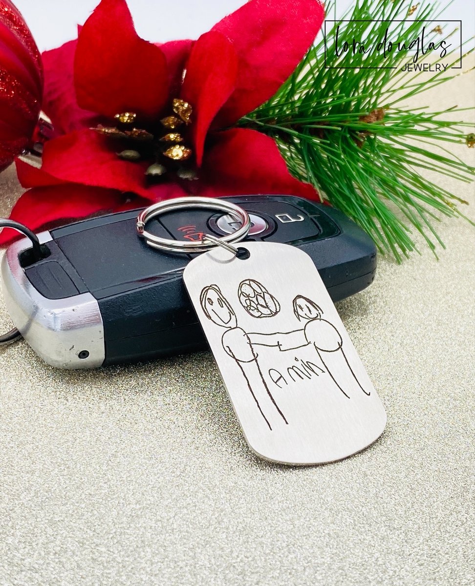 LoraDJewelry's tweet photo. "A-Min" ✝️ Preserve these precious hand-drawn memories on a bracelet, necklace, keychain, or bookmark.⁠
Creating a piece like this is easy! Simply snap a photo of your art with your smartphone and include it with your order. ⁠
🎨Link in Bio⁠
#giftidea #childartist https://t.co/1M9O8tZKsJ