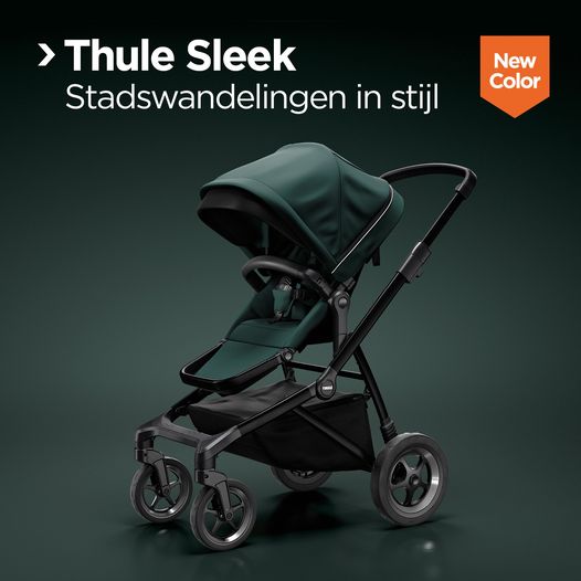 NIEUW! Sinds kort is de flexibele en stijlvolle Thule Sleek kinderwagen verkrijgbaar in een nieuwe kleur: Mallard Green. Perfect voor al je avonturen in de stad!
>> bit.ly/38nVgh8