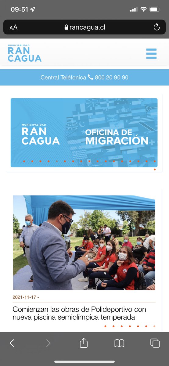 sebaneira's tweet photo. Hola alcalde @alcaldejrgodoy viendo la portada de la pagina de la municipalidad me da la impresión que hay un abuso del uso de su imagen. Yo creo que un municipio son todos quienes aportan a la comuna. Saludos! @Contraloriacl @ContraloritoCGR https://t.co/xhSdeJzRvb