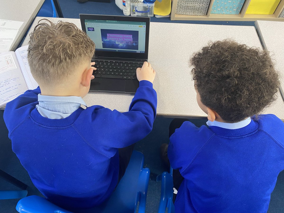 In literacy we are preparing presentations on ‘Is technology making children’s lives better?’As a class group we have had some interesting discussions on this topic 💻<a href="/MiltonPrimary17/">Milton Primary</a>