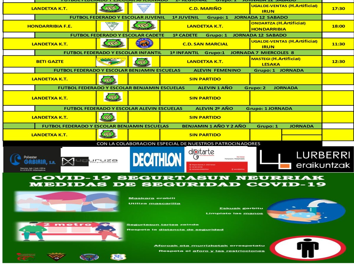 CARTELERA  11/12/2021