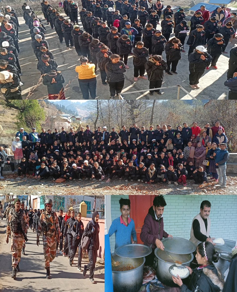 yss_doda's tweet photo. DYSS Doda &amp; Girl's Trekkers of Doda Paid 2 minutes Silence for CDS Bipen Rawat, His wife  &amp; 11 Soldiers  who lost their life yesterday.
Day 4th12 km Trekking from Base camp Nalthi Bhaderwah to Sharekhi via bheja &amp; return to Camp. @dgyssjk @DistrictDoda https://t.co/uUSZFRcCEA