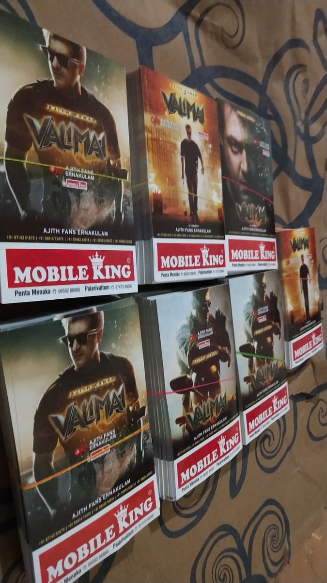 afcErnakulam's tweet photo. #Valimai mania begins here !
Here's the stickers from #teamAfe ❤️
#AjithKumar #ValimaiPongal @AfcKerala @KAFAjithFc https://t.co/GoUUfmh0rU