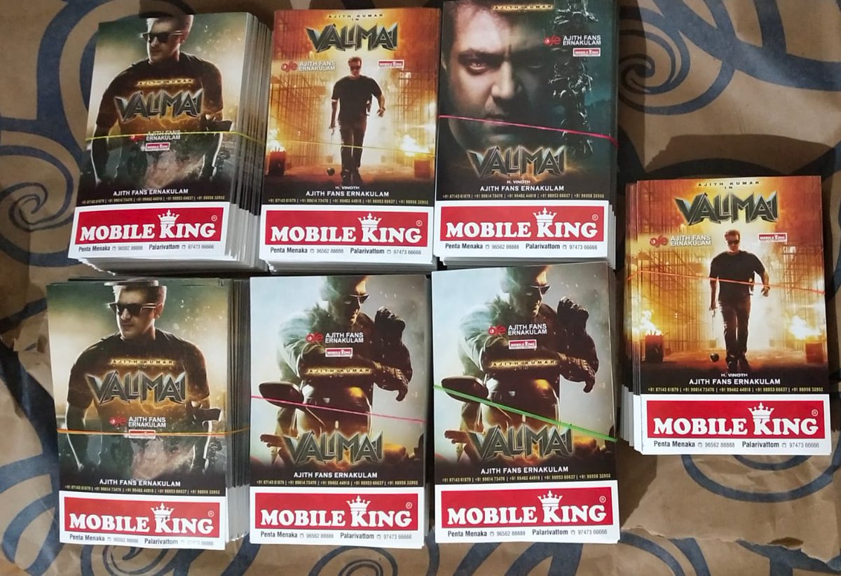 afcErnakulam's tweet photo. #Valimai mania begins here !
Here's the stickers from #teamAfe ❤️
#AjithKumar #ValimaiPongal @AfcKerala @KAFAjithFc https://t.co/GoUUfmh0rU