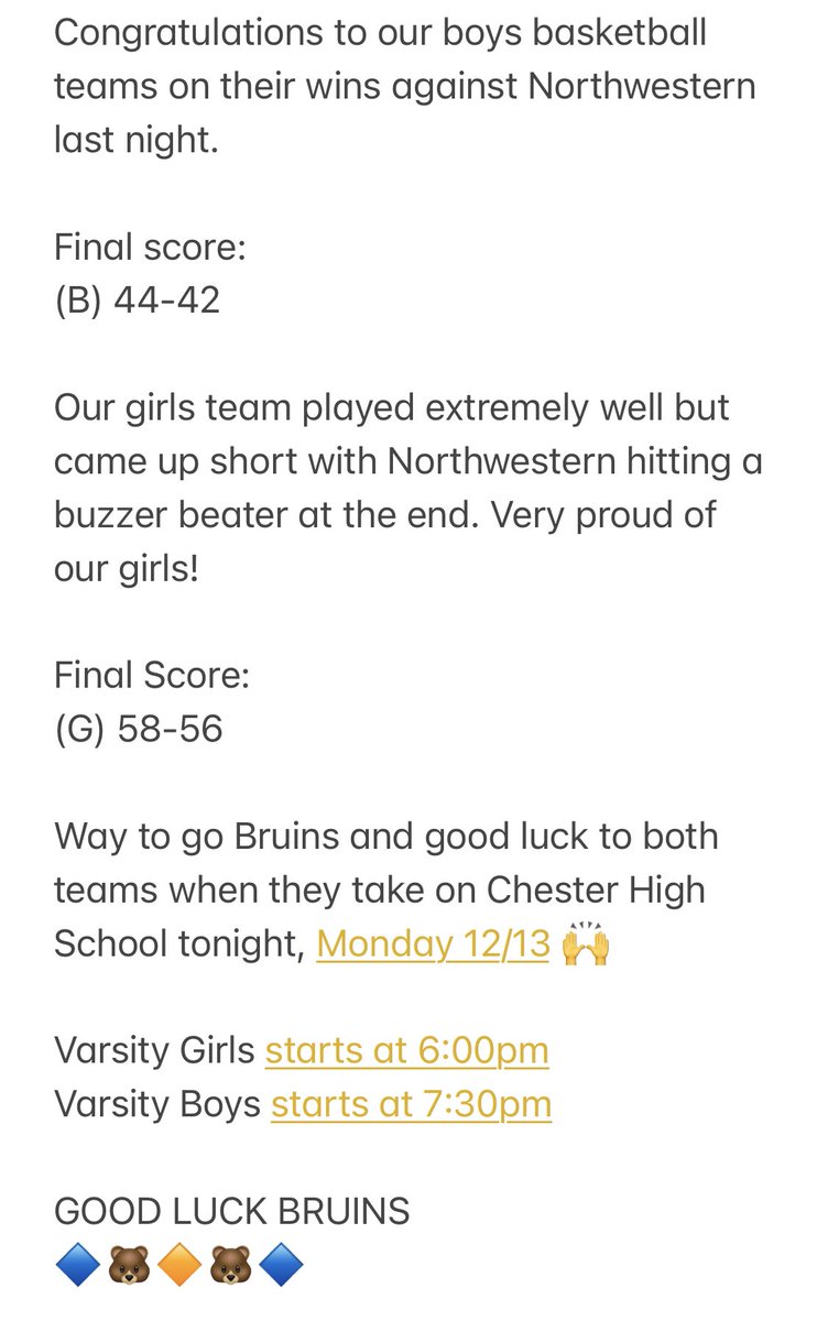 Lancaster High School (@theofficiallhs) on Twitter photo Great job last night Bruins π
π·π»πΆπ»π·
#GoLHSBruins
<a href="/sportseditorTLN/">TLN Sports</a> <a href="/RHHerald_Preps/">Rock Hill Herald Preps</a> <a href="/CoachCauthen/">Lancaster Bruins Basketball</a> Great job last night Bruins π
π·π»πΆπ»π·
#GoLHSBruins
<a href="/sportseditorTLN/">TLN Sports</a> <a href="/RHHerald_Preps/">Rock Hill Herald Preps</a> <a href="/CoachCauthen/">Lancaster Bruins Basketball</a>