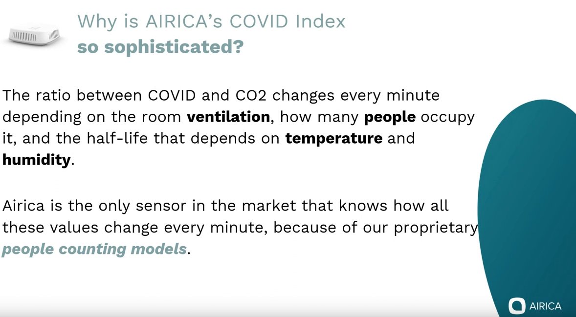 Hier eine weitere starke Lösung im Kampf gegen Ansteckungen (Aerosole): airica.com/about-us
Die Luftfeuchtigkeit spielt eine Rolle! youtube.com/watch?v=gL076v…
Herzlichen Dank Vassilis Kalofolias <a href="/AIRICAOFFICIAL/">AIRICA</a>