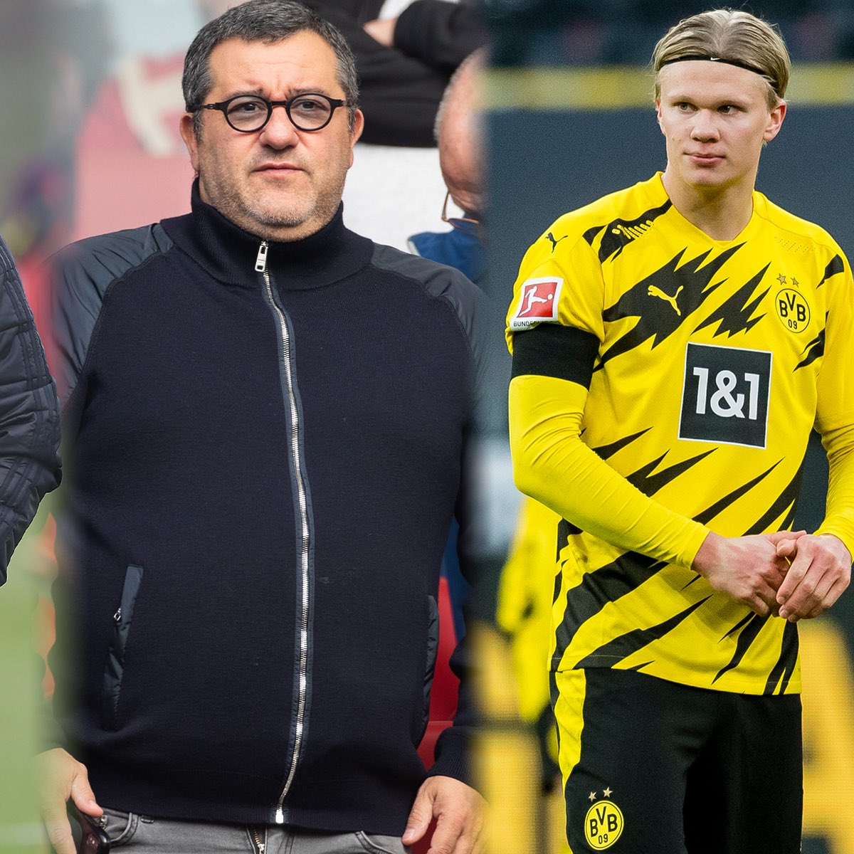 FabrizioRomano's tweet photo. Mino Raiola to @Sport1 on Haaland future: “We have been thinking for two years. We’ve clear ideas about where Erling should go and of course we look at what the market has to offer. I would be a bad agent if I didn't. We can influence the market with a player like Erling” 🇳🇴 #BVB https://t.co/myJKaLibwr