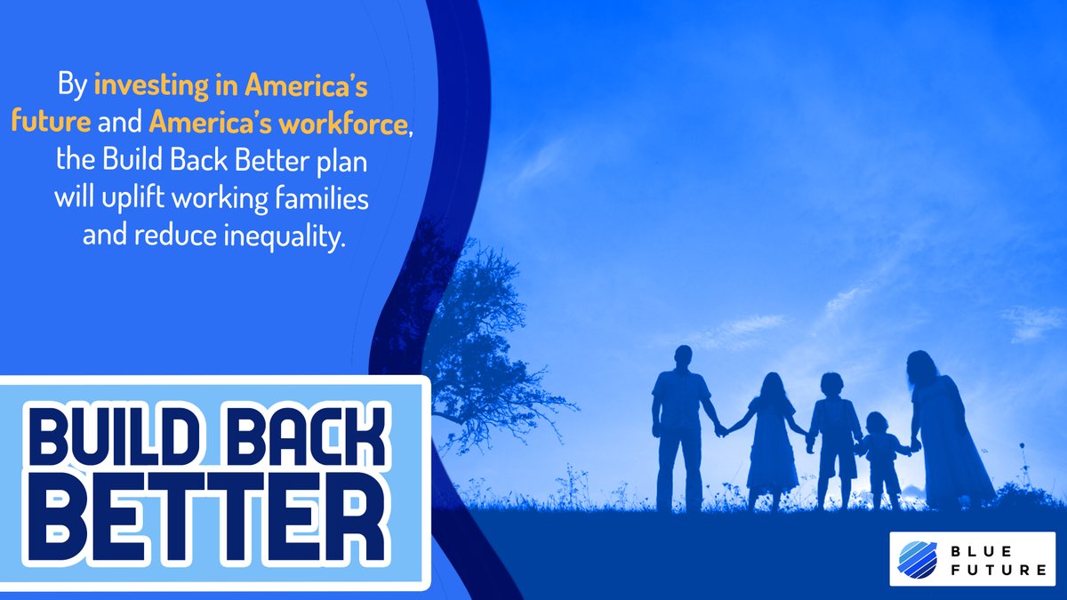 Combined with making the wealthy pay their fair share, the #BuildBackBetter plan’s historic investments in #CleanEnergy, #UniversalPreschool, and America’s working families will help hard-working Americans get the help they deserve.