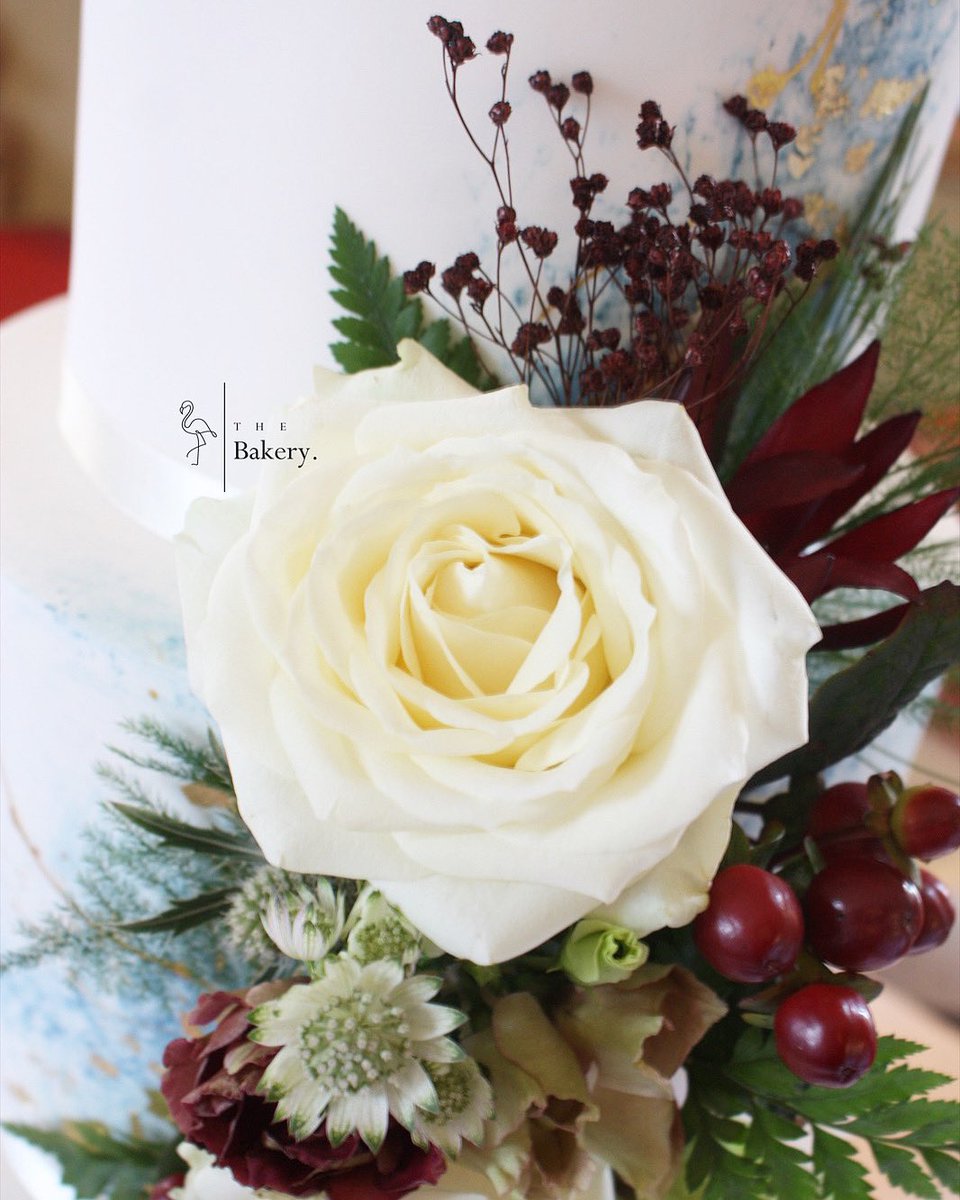 • L &amp; N • Huge congratulations to the lovely to Laura and Neil who got #married @howshamhall on 27.11.21 🤍🤍🤍 thanks also to Natasha Coustol Floral Designs who supplied beautiful fresh flowers for us to use! #weddingcake #howshamhall