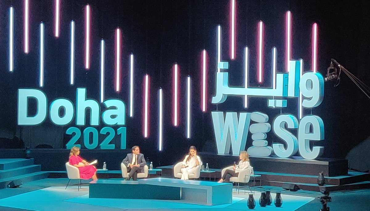 A climate activist, a Footballer and a Pianist on the closing panel at Wise Summit 2021; says it all on what is most important in the world today. What a fantastic way to end an education conference!

#WISEsummit #WISEAwards #changethescript @DreamADreamInd