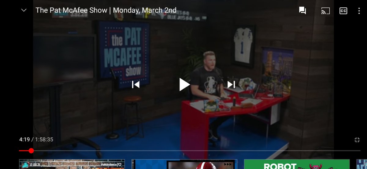 c_dub1014's tweet photo. 2/2 I started listening to your show on CBSSports in early 2020. After diving the hundreds ... AND HUNDREDS  of VODs I found the First episode I watched from start to finish. MARCH 2, 2020 and have watched nearly every episode since. I am a proud member of the #PMSFanduelFamily https://t.co/3muj5vJe7T